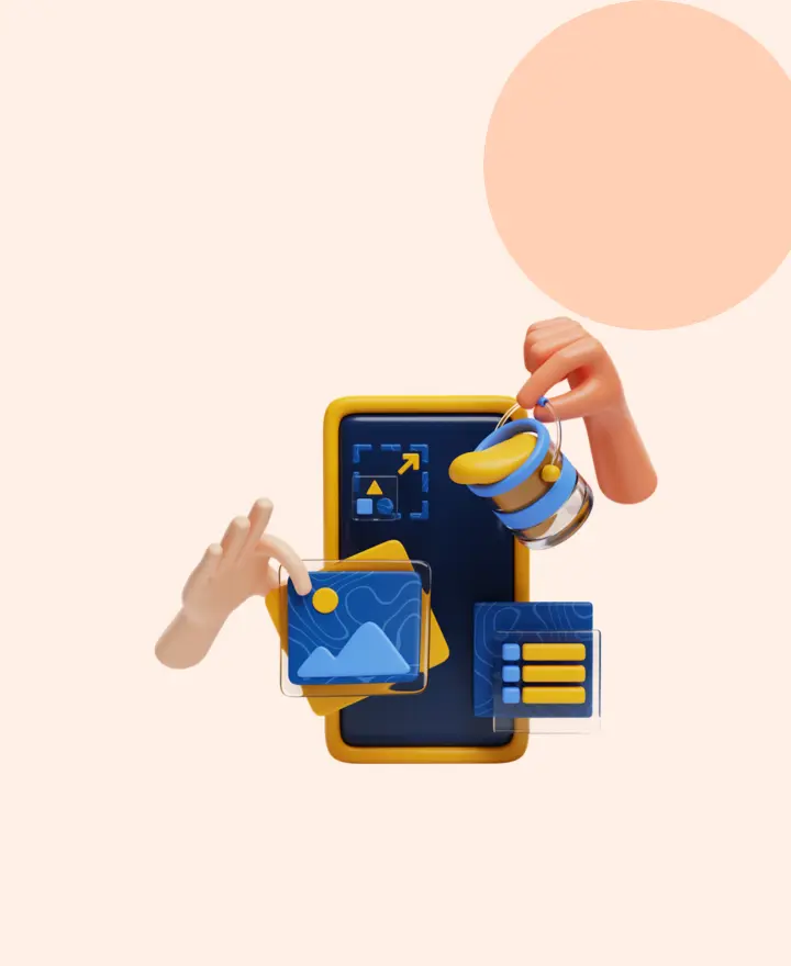 Visual identity and adaptable design assets