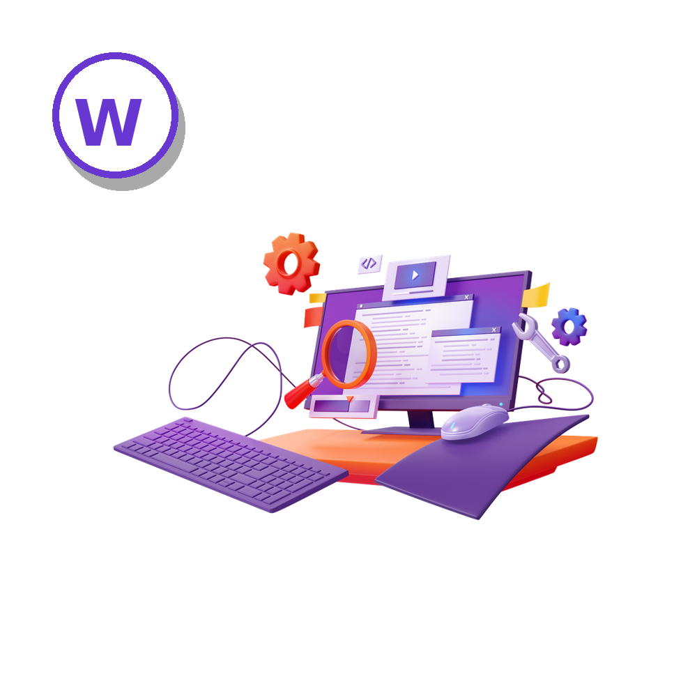 WordPress websites illustration